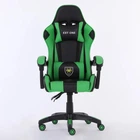 Игровое кресло Extreme Series EXT ONE чёрно-зелёное экокожа, 133×63×49 см, 120 кг