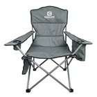 Крісло туристичне складне для кемпінгу кемпінгове BaseCamp Hunter Grey (100008950)