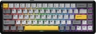 Дротова магнітна клавіатура Ajazz AK680 MAX Magnetic switches Black Gray Yellow (AK680-M-BGY-AW)