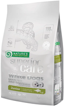 Сухой беззерновой корм для юниоров Nature's Protection Superior Care White Dogs Grain Free Junior Small and Mini Breeds