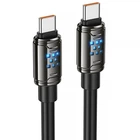 Дата кабель Hoco U143 Joy Type-C to Type-C 240W (1.2m) Black