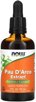 Натуральная добавка Now Foods Pau D'Arco Extract капли