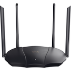 Роутер TENDA TX12 (AX3000 2xGE LAN, 1xGE WAN, Tenda Wi-Fi+, Beamforming, Wi-Fi 6, OFDMA, MU-MIMO, WPA3, VPN, 12V, 1A, 4x6 dBi, 160MGz, 2.4G, 5G) UA UCRF
