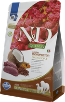 Сухой корм для собак Farmina Dog N&D QUINOA DOG SKIN & COAT VENISON & COCONUT ADULT MEDIUM & MAXI с олениной и кокосом