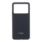 Чохол Liquid Silicone (AA) для Xiaomi Poco X6 Pro 5G 15.Dark Grey