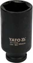 Головка торцевая ударная YATO шестигранная удлиненная 1/2" 30 мм (YT-1050)