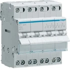 Переключатель Hager SFT440 I-0-II 4P Ie=40A с общим выходом сверху ширина 4M