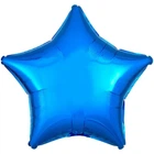 Фольгована повітряна кулька Зірка синя 18" (45 см)