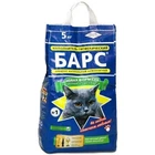 Наповнювач для туалету котячого Барс №1 великий, бентонітовий (3-7 мм) без аромату, 5 кг