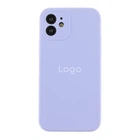 Чохол Silicone Case Full Size with Frame для iPhone 12 39.Elegant Purple