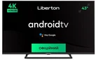 Телевизор 43' Liberton LTV-43U01AT UltraHD 3840x2160 60Hz, Smart, DVB-T2, HDMI, USB, VESA 200x200