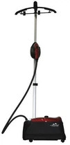 Отпариватель Monte MT-1564, черный/Red, 2800W, паровой удар, постоянный пар, объем бака для воды 1500мл, телескопическая стойка,