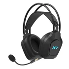 Наушники беспроводные A4Tech XR-200 черный bloetooth 5.3/USB 2.4GHz/3.5 мм микрофон с шумоподавлением динамики 50 мм RGB
