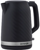 Електрочайник 1.7л, Strix контроль, чорний матовий Gorenje (kuh0015340)