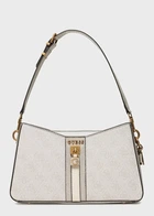 Жіноча сумка GUESS Ginevra Logo Elite, біла