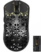 Игровая карбоновая мышь Attack shark r5 ultra Black