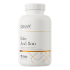 Фолієва кислота, Folic Acid, OstroVit, 800 мг, 90 таблеток