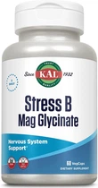 Магній Гліцинат + Вітаміні групи В, Stress B, Mag Glycinate, KAL, 60 капсул