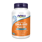 Риб'ячий жир, DHA-500 Fish Oil, Now Foods, 500/250, 90 капсул