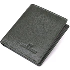 Кошелек ST Leather Из натуральной кожи Зеленый (23093)