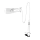 Кріплення для телефону Hoco HD10 Bamboo lazy stand білий