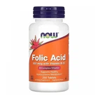 Фолиевая кислота с витамином В-12 (Folic acid with vitamin B-12) 800 мкг/25 мкг 250 таблеток NOW-00476