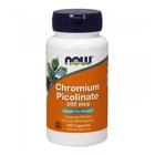 Хром пиколинат (Chromium picolinate) 200 мкг 100 капсул NOW-01420