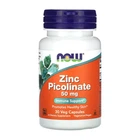 Піколінат цинку (Zinc Picolinate) 50 мг 30 капсул NOW-01549