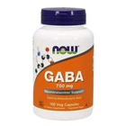 Гамма-аминомасляная кислота NOW Foods GABA 750 мг