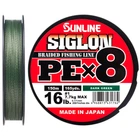 Шнур Sunline Siglon PE х8 300m (темн-зел.) #0.6/0.132mm 10lb/4.5kg