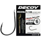 Крючок Decoy K-105 Live Bait Light #10 (12 шт/уп)