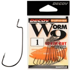 Крючок Decoy Worm9 Upper Cut #3/0 (7 шт/уп)