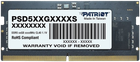 Оперативна пам'ять Patriot 32GB SODIMM DDR5 5600MHz Signature Line (PSD532G56002S)