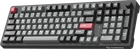 Клавиатура беспроводная GamePro Asgard Drakkar Keychron Super Red Switch Black (MK305BK)