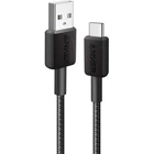 Кабель Anker 322 USB-A - USB-C 1.8 м, Black (A81H6G11)