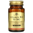 Вітаміни Solgar Vitamin B6 50 мг 100 таблеток