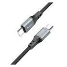 USB кабель Hoco X86, Type-C, 1.0 м., Чорний - 323743