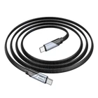 USB кабель Hoco U119 Machine, Type-C, 1.2 м., Черный - 418693