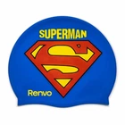 Детская шапочка для плавания Renvo Kuttara Superman JR, синяя, 6-12 лет, универсальный размер (OSFM) (1SC200-0408)