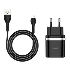 Зарядний пристрій Hoco C12Q 18W зі швидкою зарядкою QC3.0 для смартфонів та планшетів з LED-підсвічуванням
