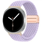 Ремешок для Samsung Watch 8 / 8 Classic (20x113 mm), Braided Solo Loop, фиолетовый, нейлоновый, текстильный, плетеный, эластичный сменный браслет для смарт-часов, ArmorStandart (ARM87355)