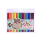 Фломастеры Yes 18 цветов Pusheen