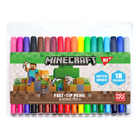 Фломастери Minecraft YES, (майнкрафт) для творчості, малювання, дитячі фломастери minecraft в школу 18шт, 18 кольорів