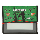 Папка для зошитів зелена на резинці Minecraft Creepers. Папка майнкрафт кріпер пластикова В5 Yes