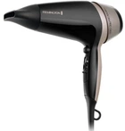 Фен Remington D5715, черный, 2100W, 2 скорости, 3 режима, ионизация, диффузор, концентратор, DC двигатель