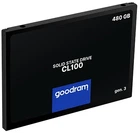 Твердотільний накопичувач SSD 480Gb, Goodram CL100 (Gen.3), SATA3, 2.5', 3D TLC, 540/460 МБ/с (SSDPR-CL100-480-G3)