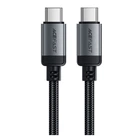 USB кабель AceFast C20-03, Type-C, 1.2 м., Черный - 573909