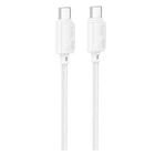 USB кабель Hoco X113 Beneficio, Type-C, 1.0 м., Білий - 571717