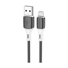 USB кабель Borofone BX79, MicroUSB, 1.0 м., Чорний - 296006