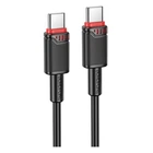 USB кабель Borofone BX110, Type-C, 1.0 м., Чорний - 590388